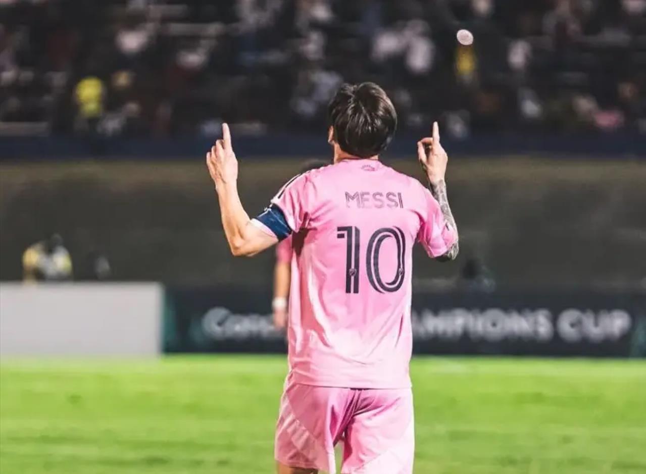 梅西强势横扫国米晋级半决赛，状态火热！！